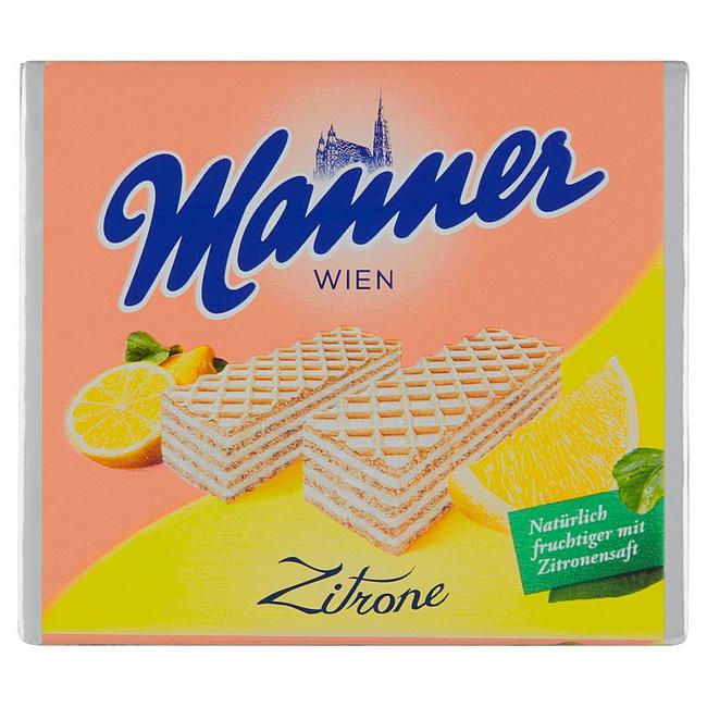 Manner Oblátky s citrónovou náplňou 75 g - Klas