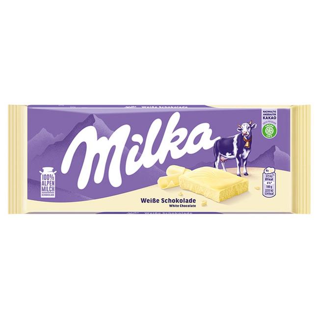 Milka Biela čokoláda 90 g - Klas