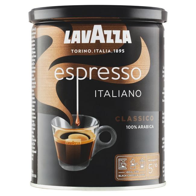 Lavazza Caffé Espresso pražená mletá káva 250 g - Klas