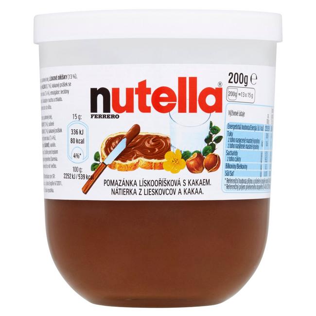 Nutella Nátierka z lieskovcov a kakaa 200 g - Klas
