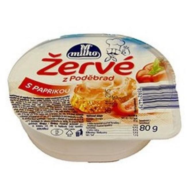 Milko Žervé nátierka s paprikou 80 g - Klas