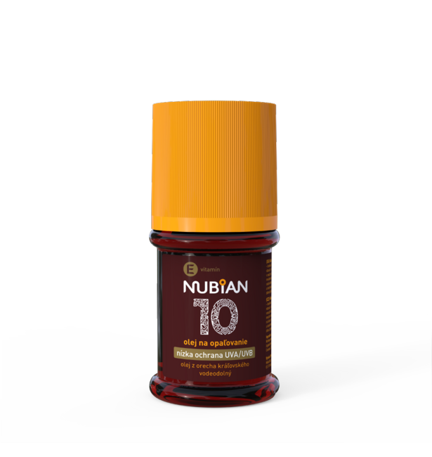 Nubian olej na opaľovanie OF 10 60 ml - Klas