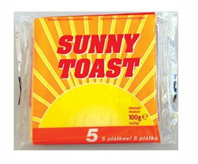 Sunny Plátkový tavený syr toast 100 g - Klas