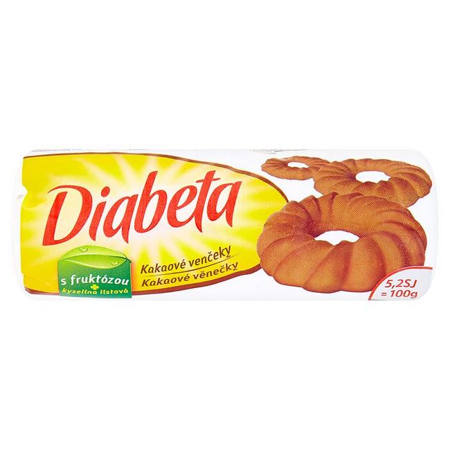 Diabeta Kakaové venčeky 100 g - Klas