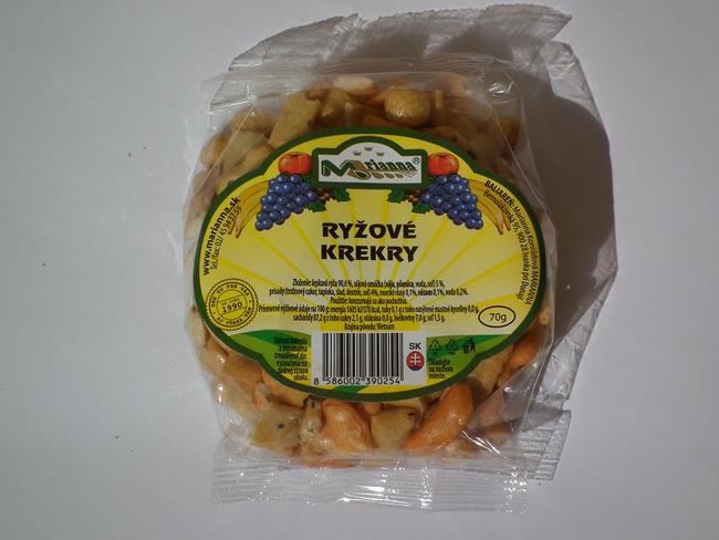 Marianna krekry ryžové 70 g - Klas