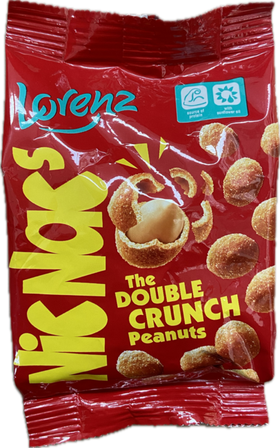 Lorenz Nic Nacs Arašidy pražené v chrumkavom pikantnom cestíčku 125 g - Klas