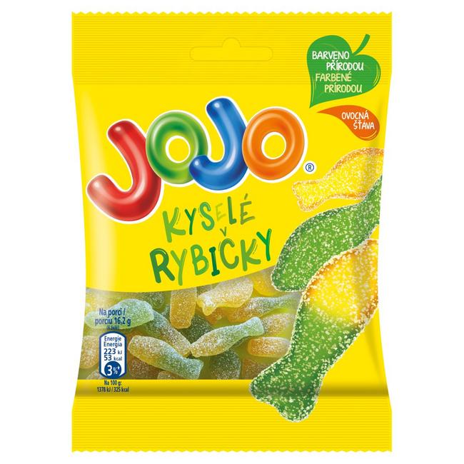 JOJO Kyslé rybičky 80 g - Klas