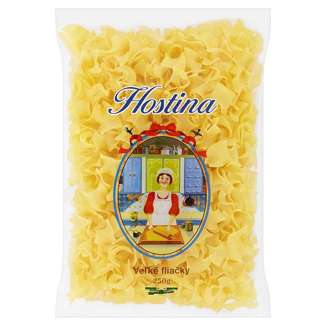 Hostina cestoviny fliačky veľké 2vaječné 250 g - Klas