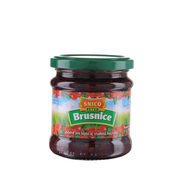 Snico Kompót brusnice na prípravu pokrmov 190 g/ p.p.60 g - Klas