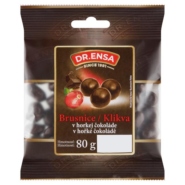 Dr. Ensa Brusnice v horkej čokoláde 80 g - Klas
