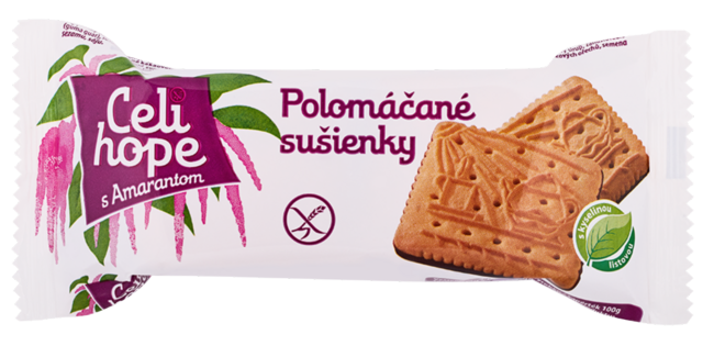 Celi Hope sušienky polomáčané s amarantom 90g - Klas