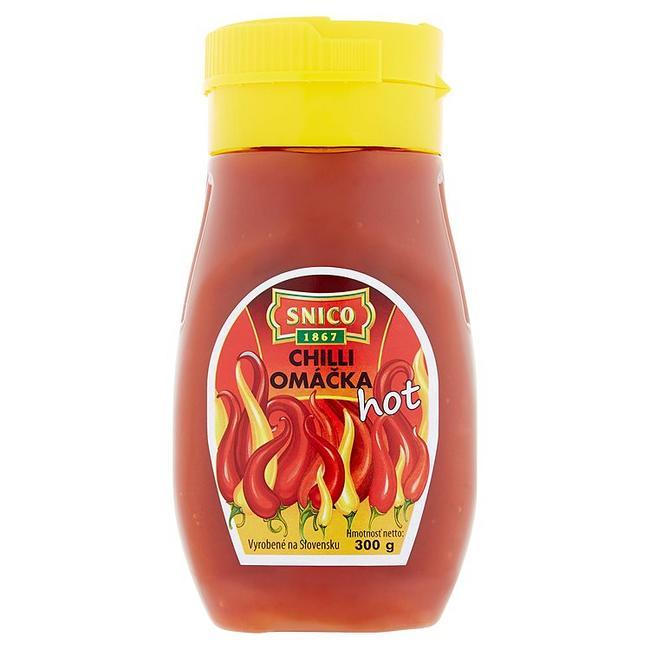 Snico Chilli omáčka hot 300 g - Klas