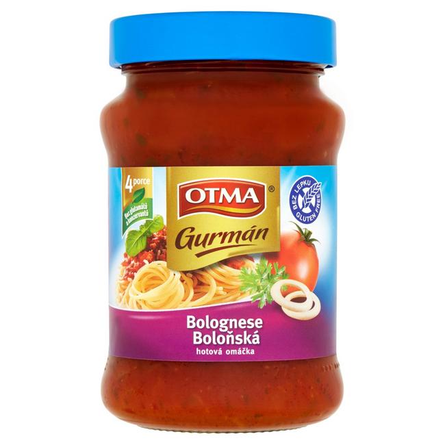 Otma Gurmán Bolonská hotová omáčka 350 g - Klas
