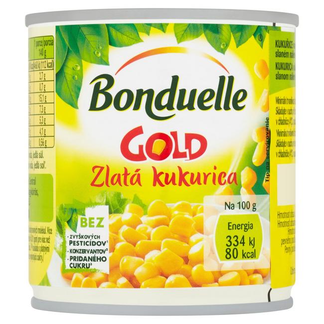 Bonduelle Gold Zlatá kukurica 170 g - Klas