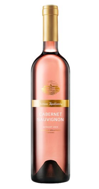 Chateau Topoľčianky Cabernet sauvignon neskorý zber ružové víno 0,75 l - Klas