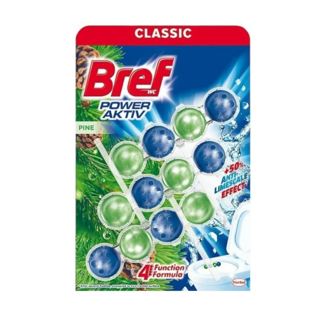 Bref Power Aktiv pine 3x50g - Klas