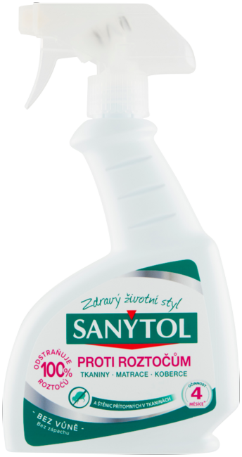 Sanytol proti roztočom a plošticiam 300 ml - Klas