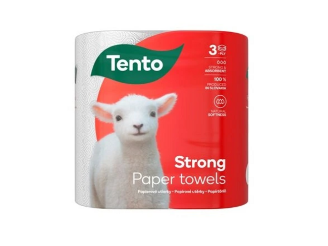 Tento STRONG najpevnejšie papierové utierky 2 ks - Klas