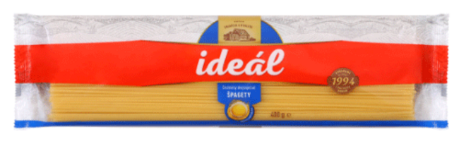 Ideál Cestoviny Dvojvaječné Špagety 400 g - Klas