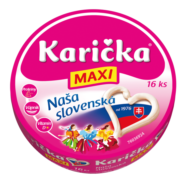 Karička tavený syr MAXI 240 g - Klas