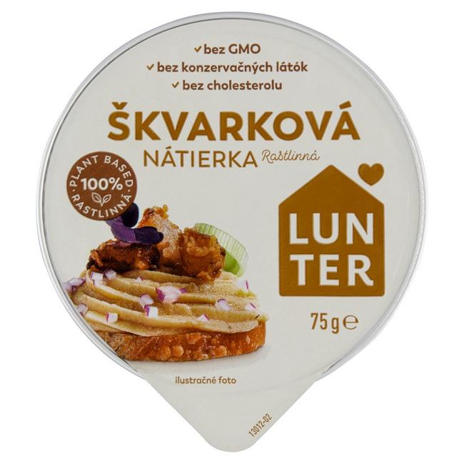 Lunter Nátierka Šqvarková rastlinná 75 g - Klas
