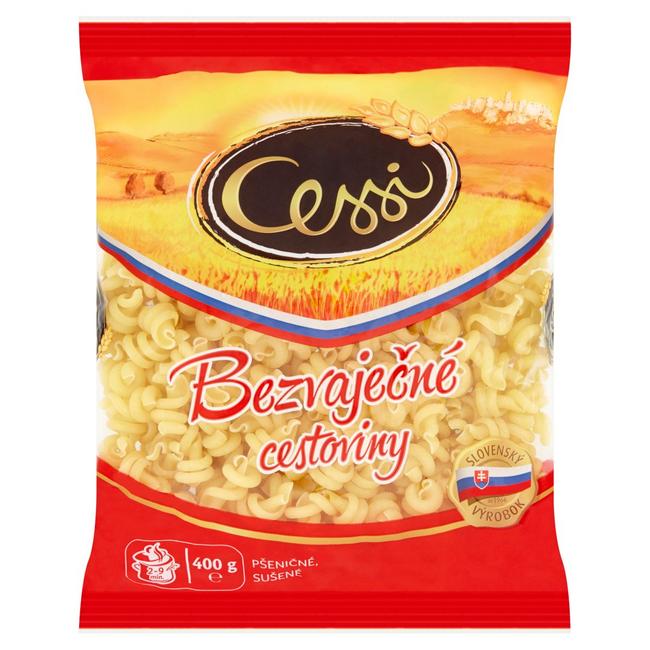 Cessi Bezvaječné cestoviny Turbanky 400 g - Klas