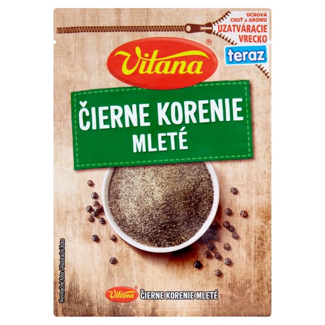Vitana Čierne korenie mleté 18 g - Klas