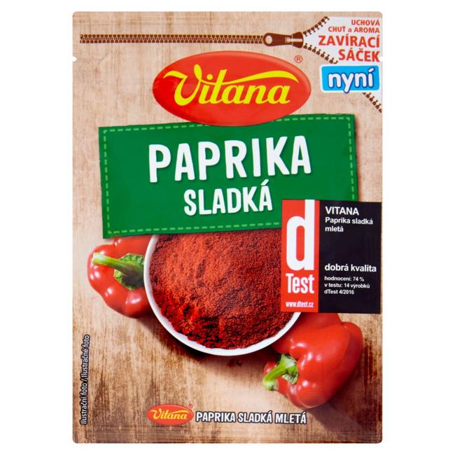 Vitana Paprika sladká mletá 23 g - Klas
