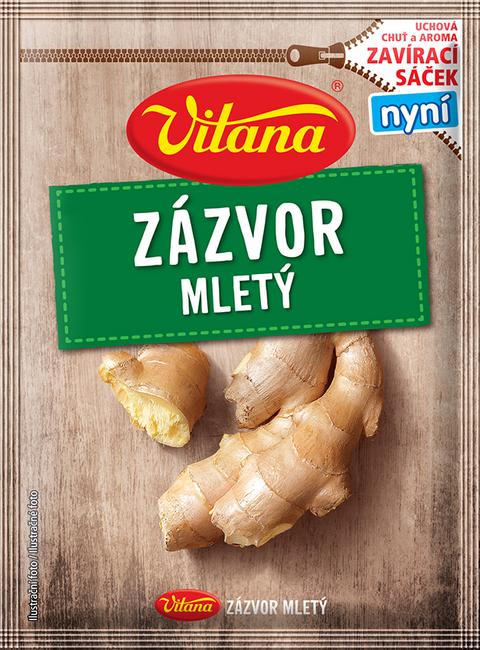 Vitana Zázvor mletý 18 g (ďumbier mletý) - Klas