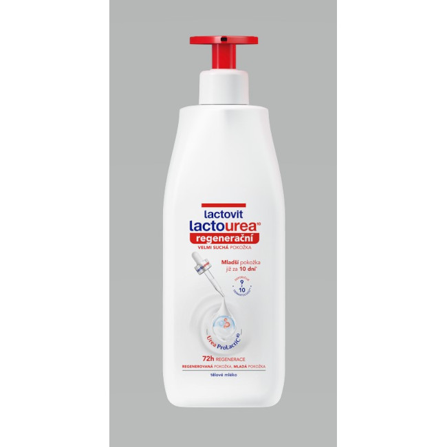 Lactovit Lactourea Telové mlieko regeneračné 400 ml - Klas
