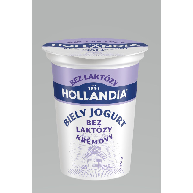 Hollandia Jogurt Biely Bezlaktózový 400 g - Klas