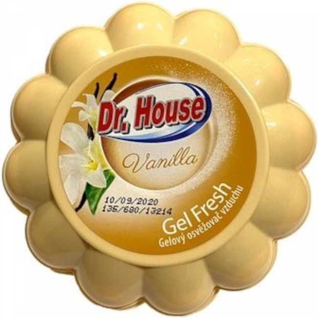 Dr.House Osviežovač vzduchu gélový vanilka 150 g - Klas