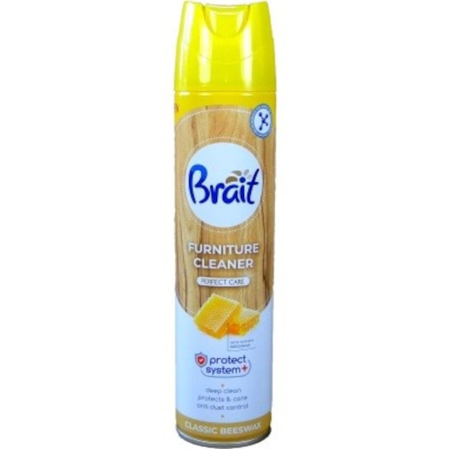 Brait Antistatic multicleaner na nábytok lemon 300ml - Klas