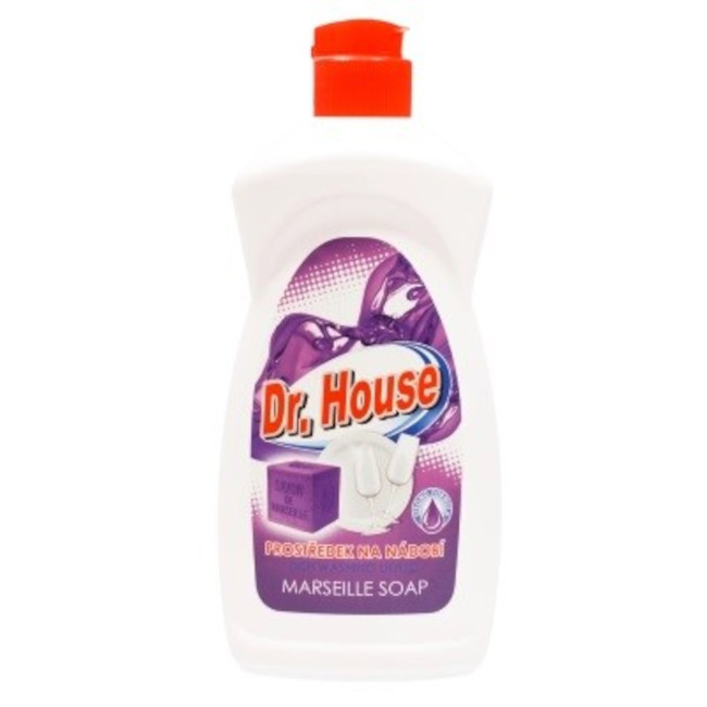 Dr.House Čistiaci prostriedok na riad Marseillské mydlo 500 ml - Klas