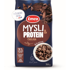Emco Proteín mysli s čokoládou 500g - Klas
