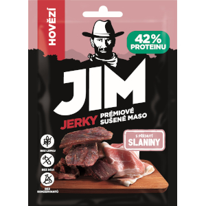 JIM Jerky Snack Hovädzie slanina 23 g - Klas