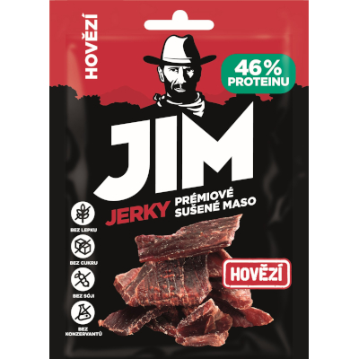JIM Jerky Snack Hovädzie 23 g - Klas