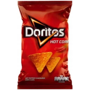 Doritos Lupienky tortilly príchuťou hot corn 90 g - Klas