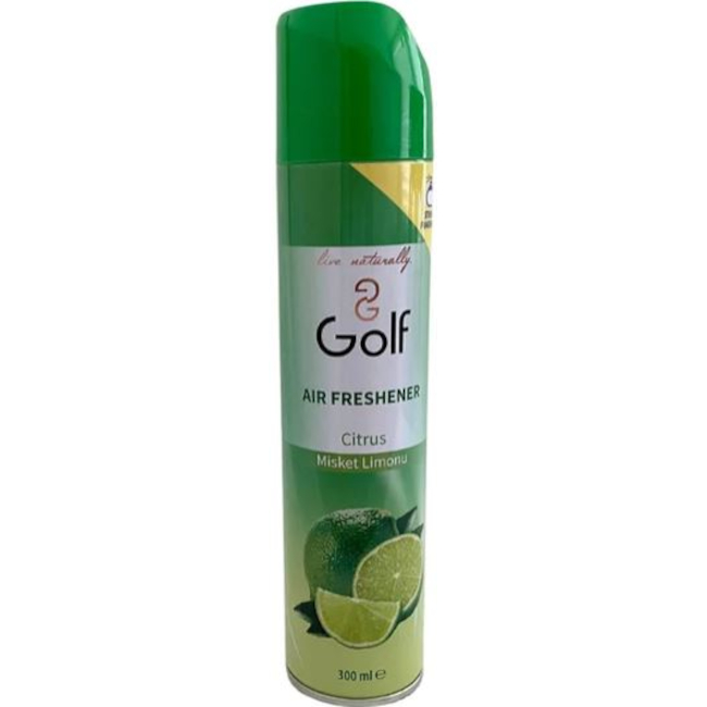 Golf Osviežovač vzduchu s vôňou citrónu 300 ml - Klas