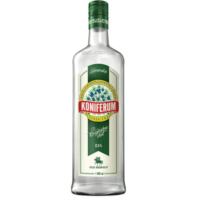 Koniferum borovička 37,5% 1 l - Klas