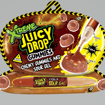 Bazooka - Juicy Drop Gummies Xtreme 57 g - Klas