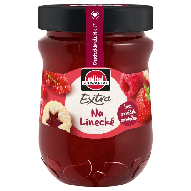 Schwartau Extra džem na linecké 340 g - Klas