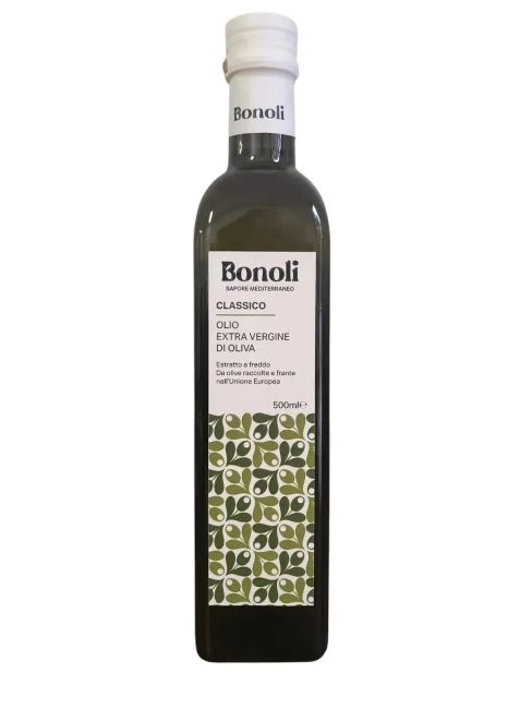 Bonoli extra virgin olivový olej v skle 500ml - Klas
