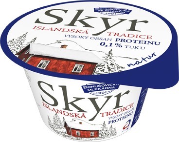 Skyr jogurt 0% natur 130g - Klas