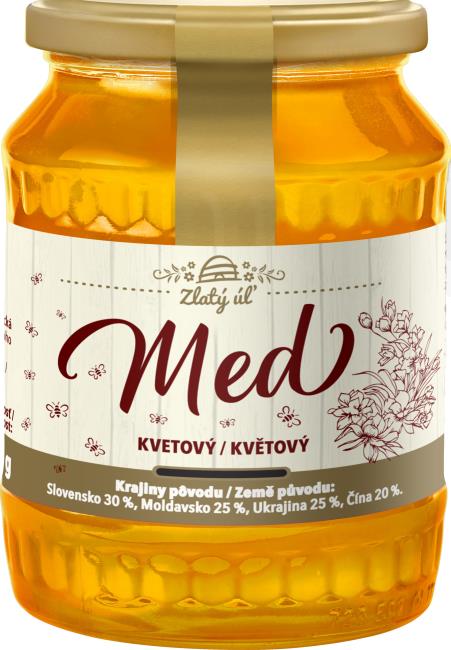 Medas Včelí Med kvetový 900 g - Klas