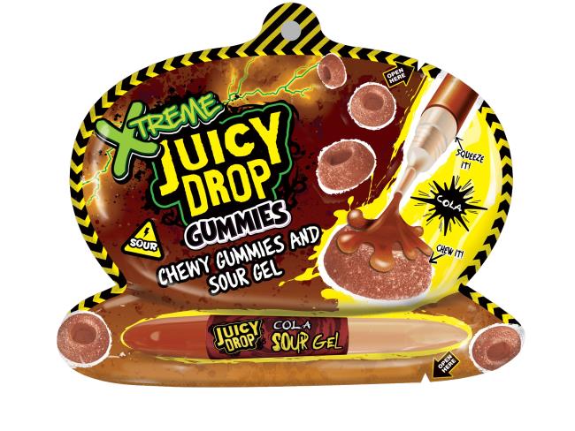 Bazooka - Juicy Drop Gummies Xtreme 57 g - Klas