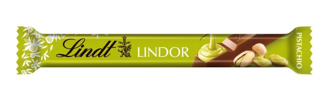 Lindt Lindor Mliečna čokoláda s príchuťou  pistachio 38 g - Klas