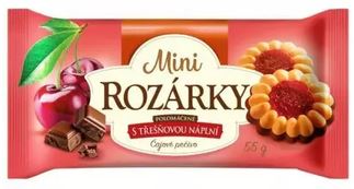 Mini Rozárky čerešňové polomáčané 55g - Klas