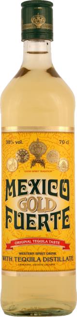 Mexico Fuerte Gold tequila 38% 0,7 l - Klas