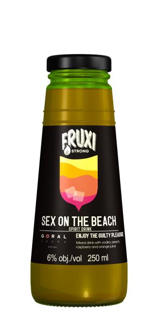Fruxi strong sex on the beach  6% 0,25 l  - Klas